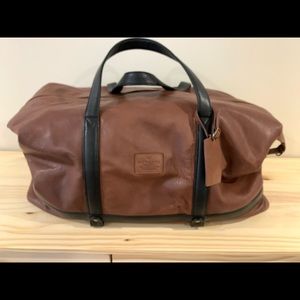 Outback Leather Company Genuine Leather Duffle Bag